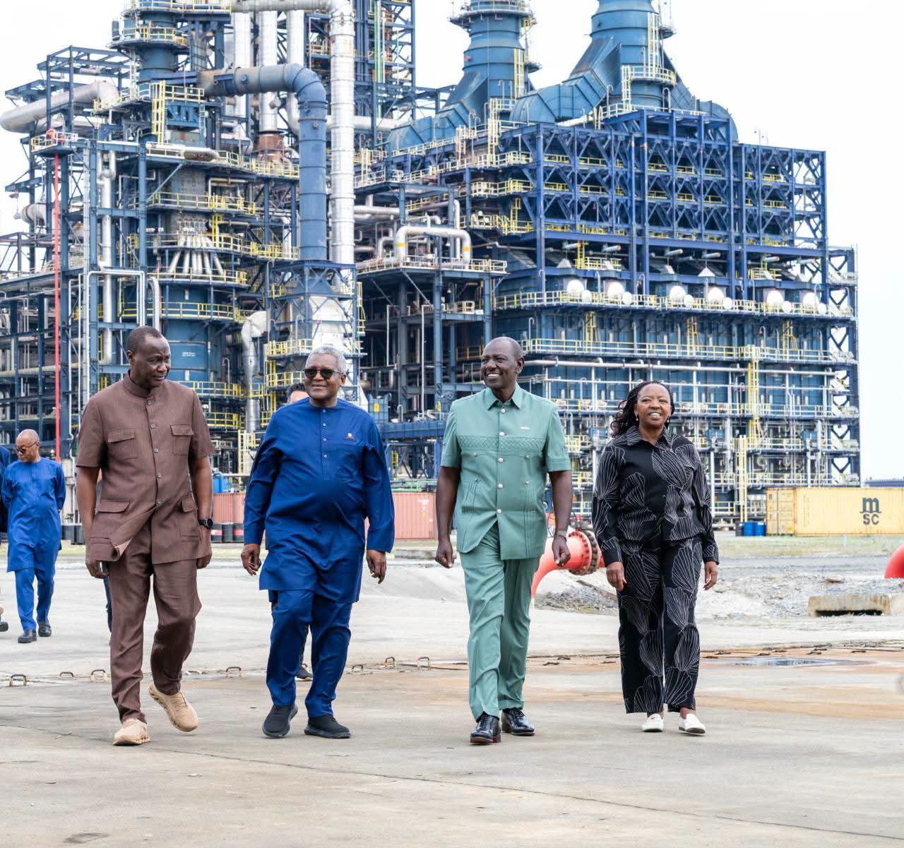 ALIKO DANGOTE Announces that Kenya's LAMU Refinery will be DOUBLE the Nigerian One producing 1,000MW & Many JOBS for Kenyan Youth & Transport Sector
